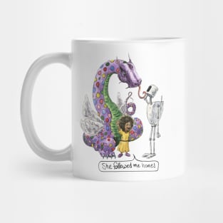 SuZie and the Polka Dot Dragon Mug